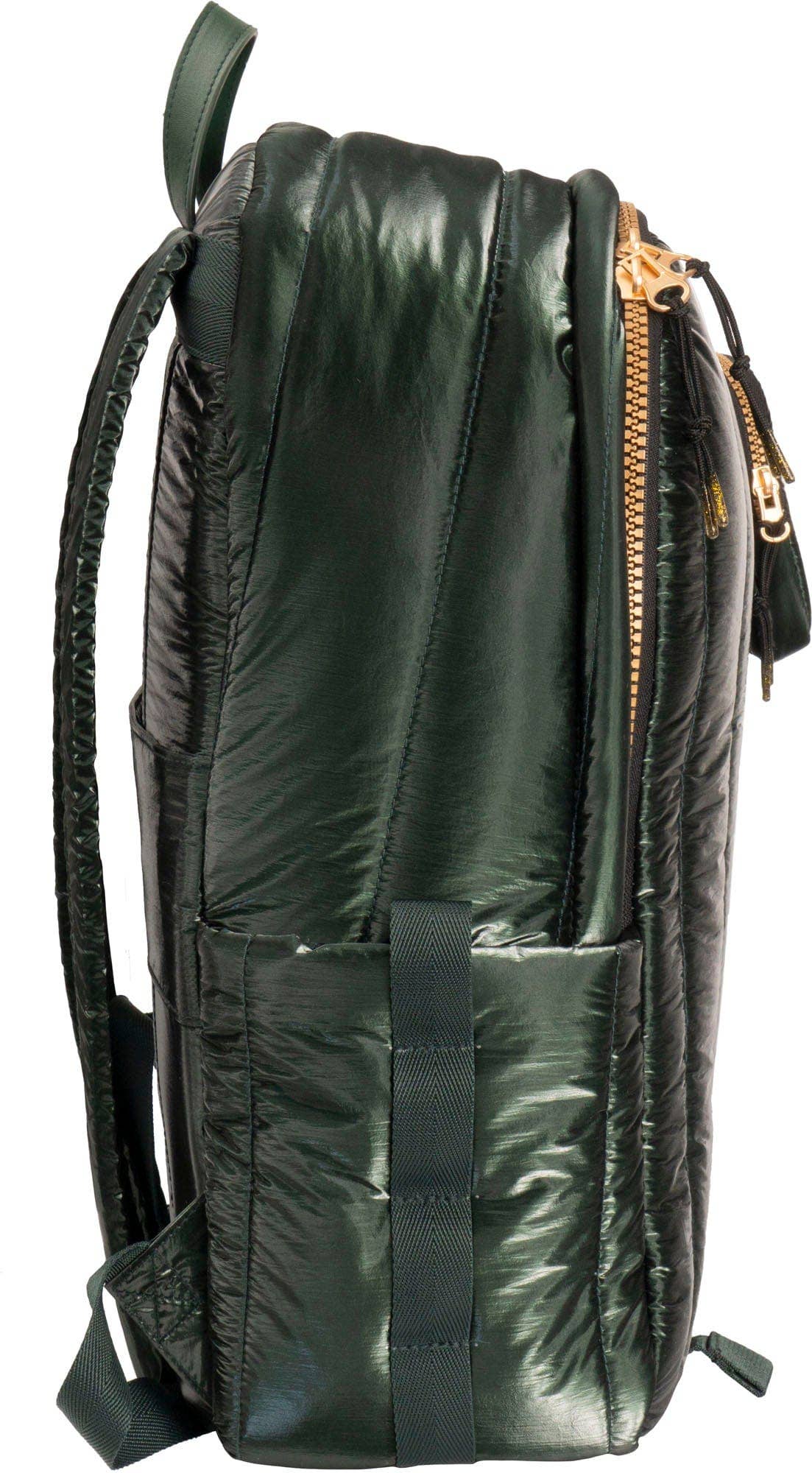 Quilted Metallic Workbook Backpack
