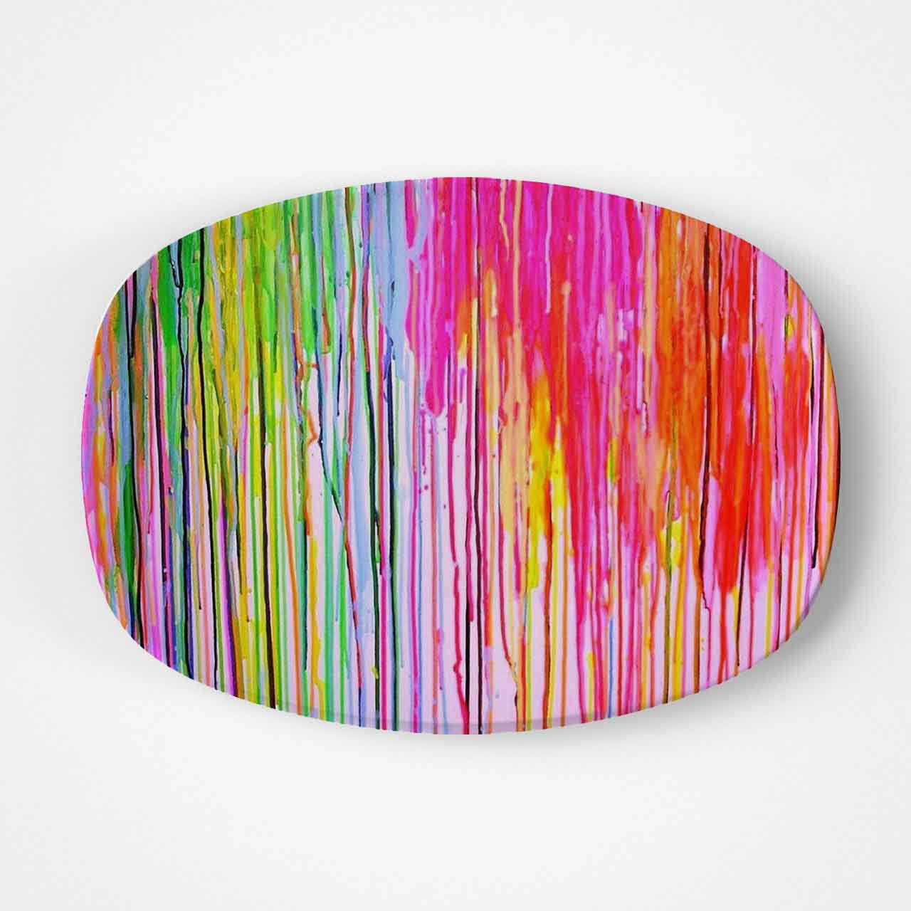 Drips Melamine-like Platter