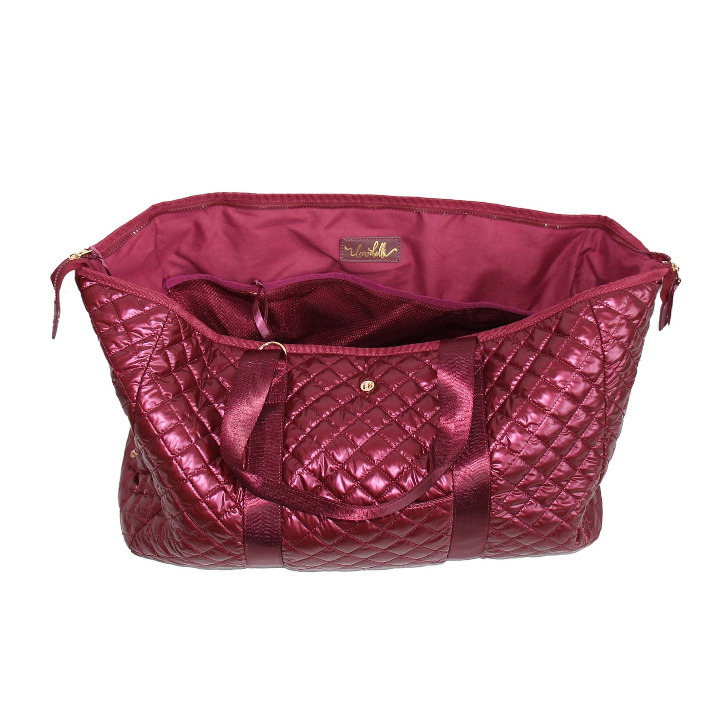 Diamond Weekender Duffle Bag - Cabernet
