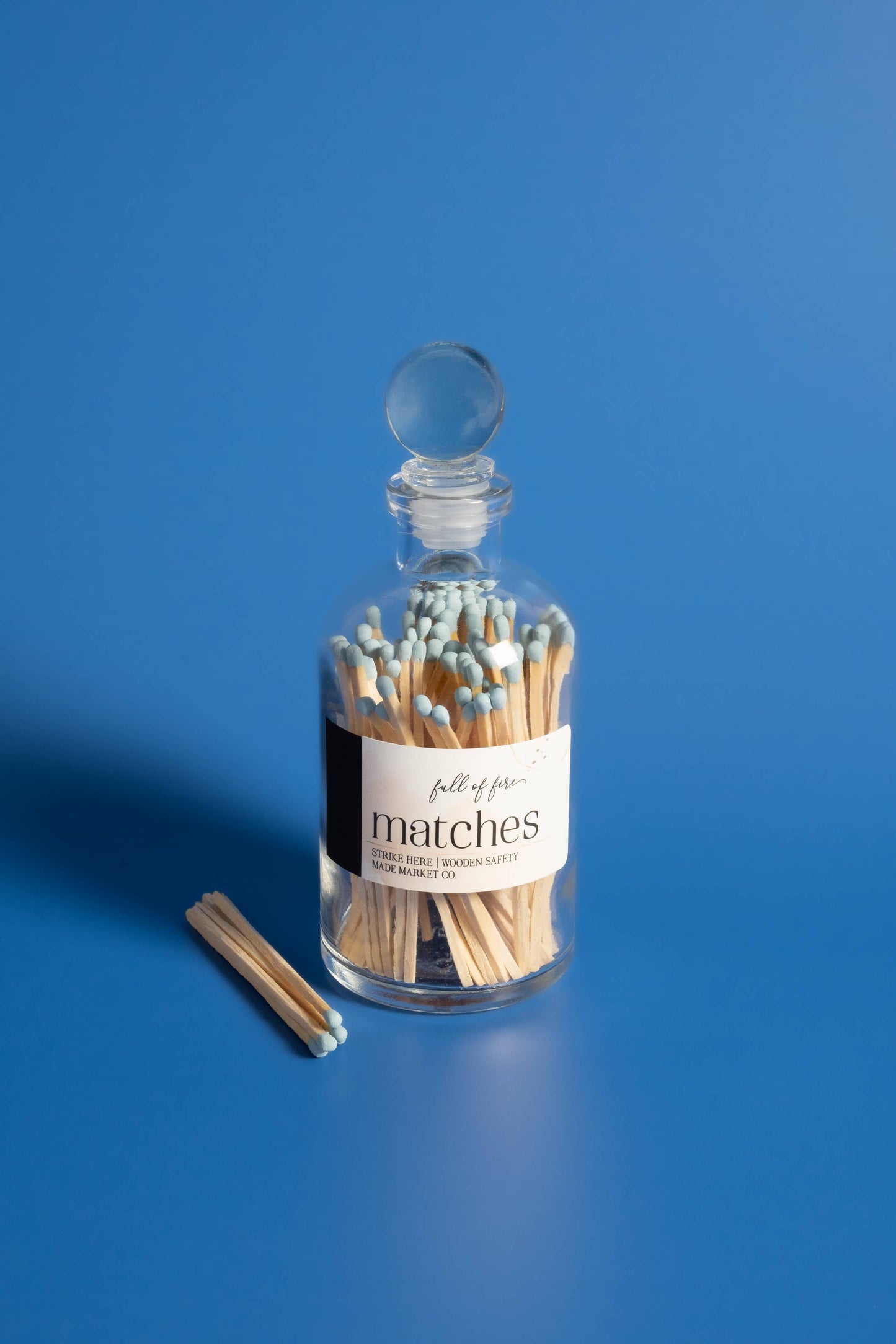 Glass Match Cloche w/ Striker