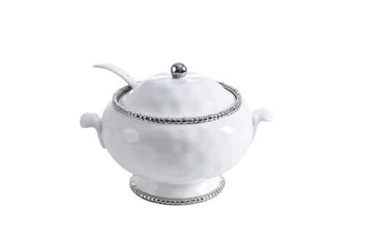 Soup Tureen & Spoon- sale