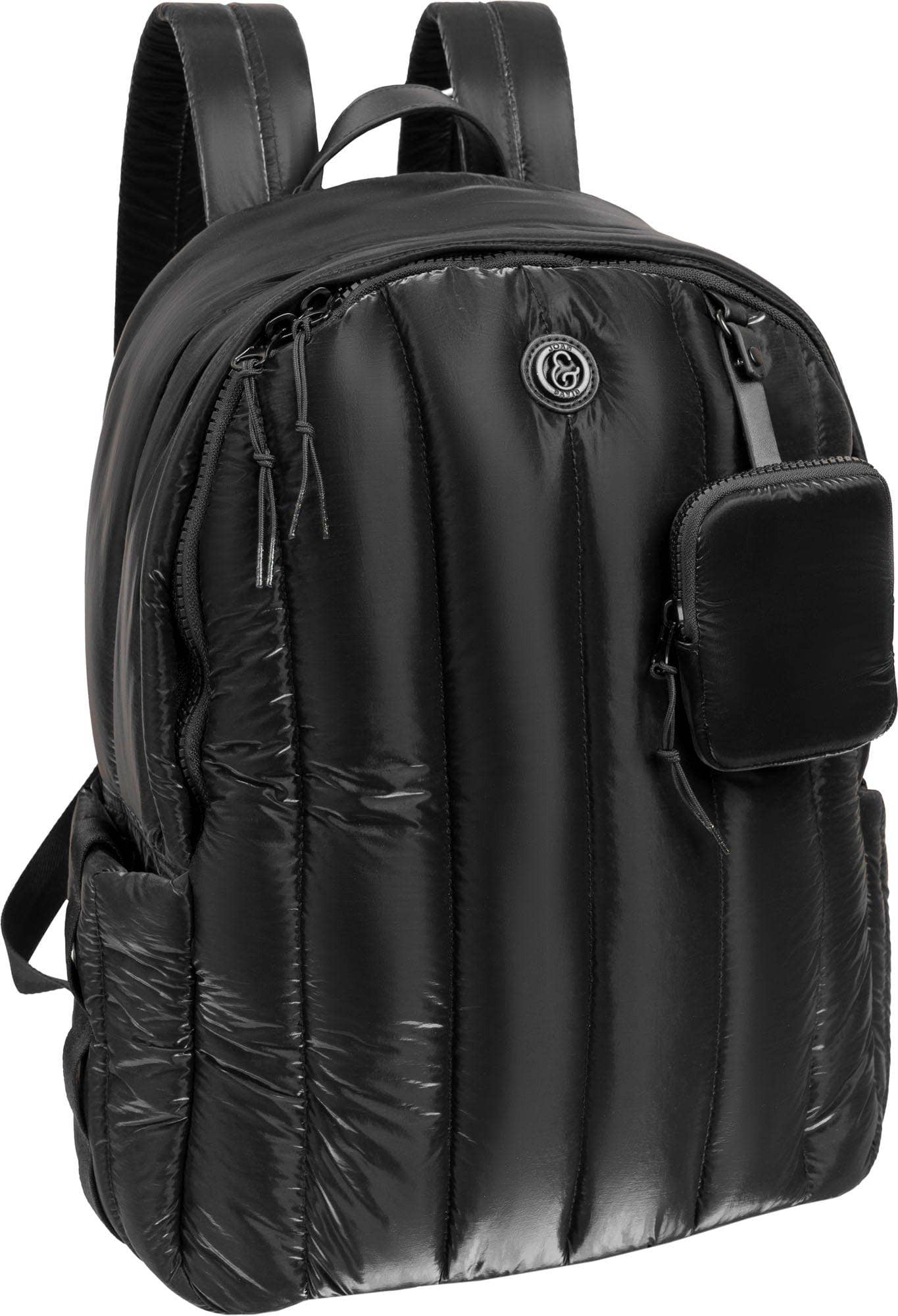 Quilted Metallic Workbook Backpack