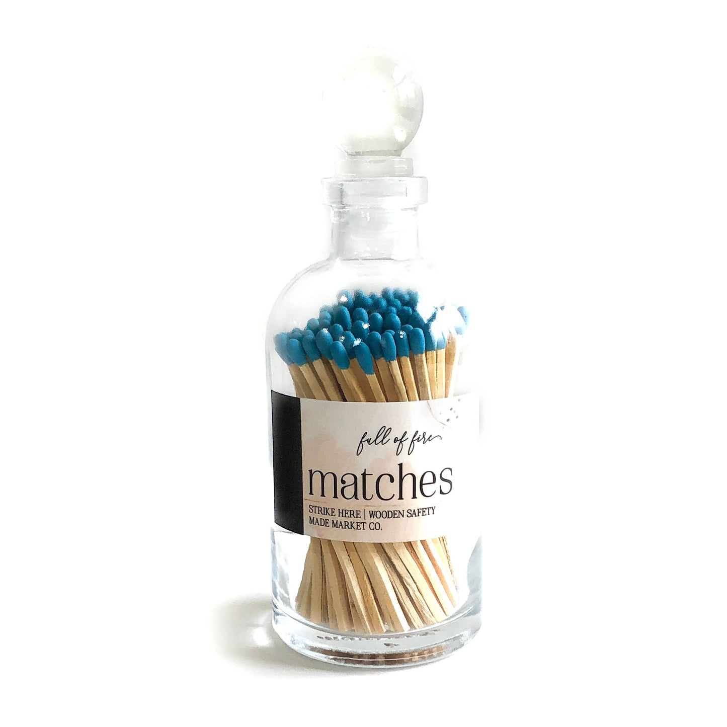 Glass Match Cloche w/ Striker