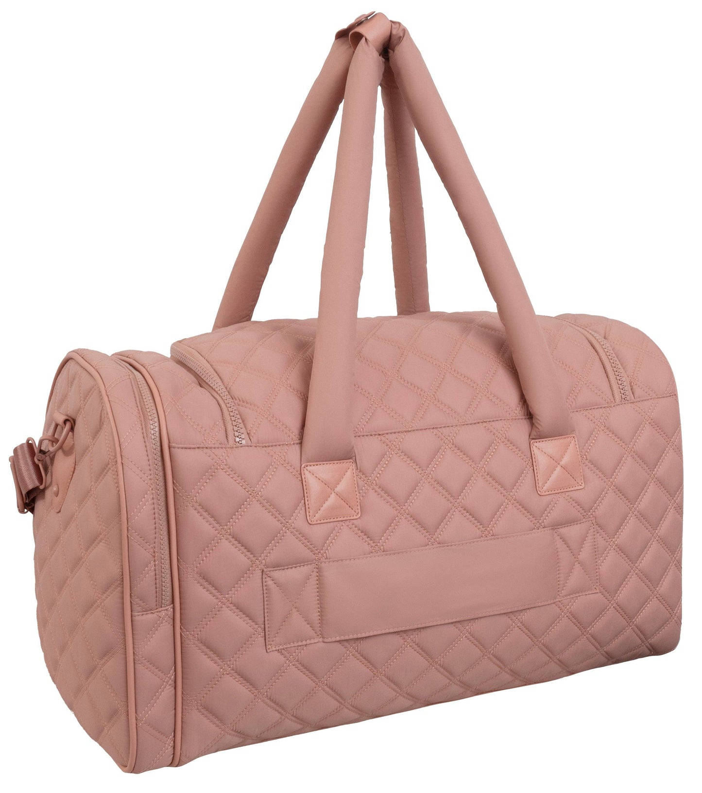 Diamond Quilted Parachute Nylon Duffel