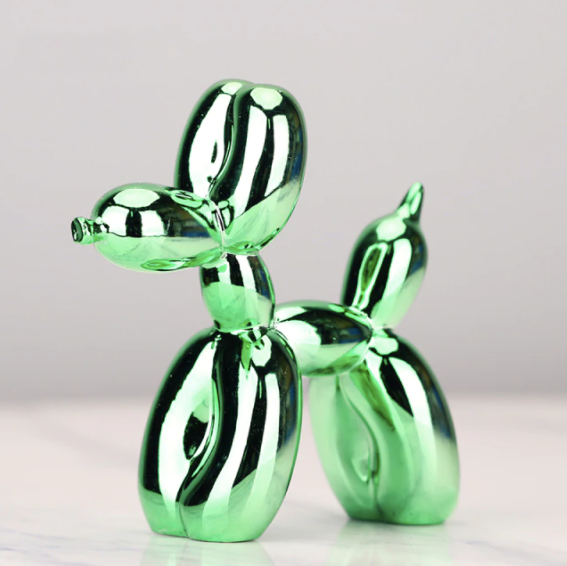 Electroplating Balloon Dog Sculpture