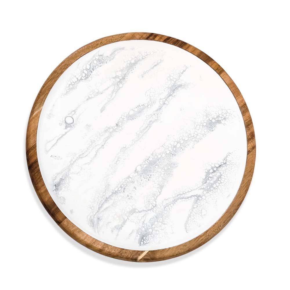 Acacia Resin Lazy Susan 16" - sale