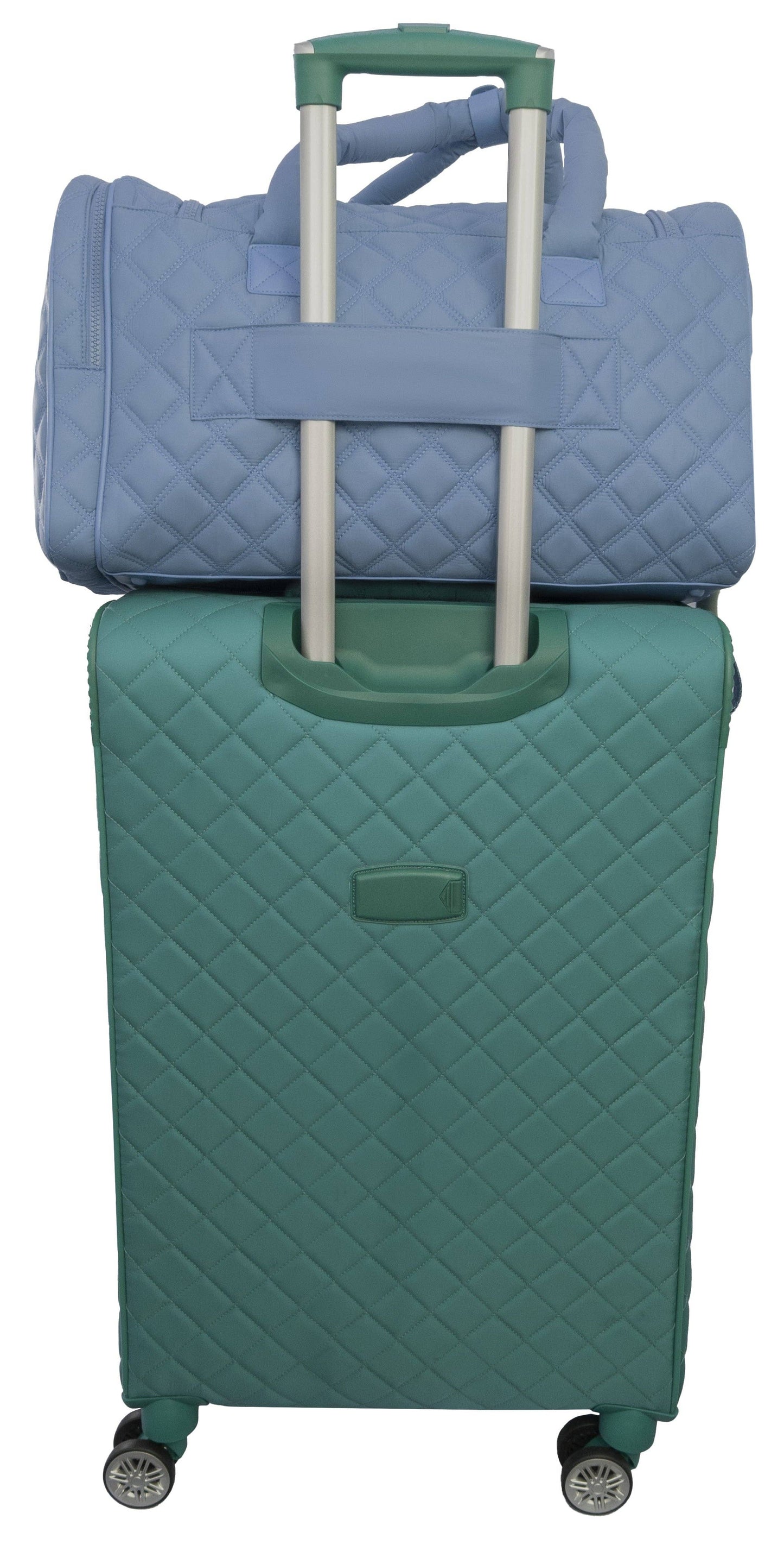 Diamond Quilted Parachute Nylon Duffel