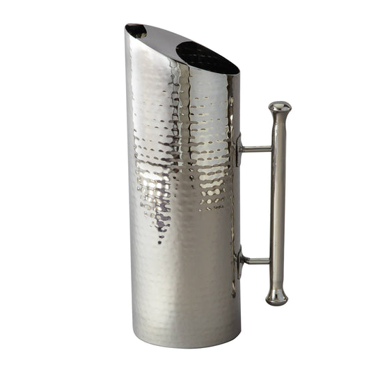 Hammered Straight Pitcher, 11"H, 60 oz.