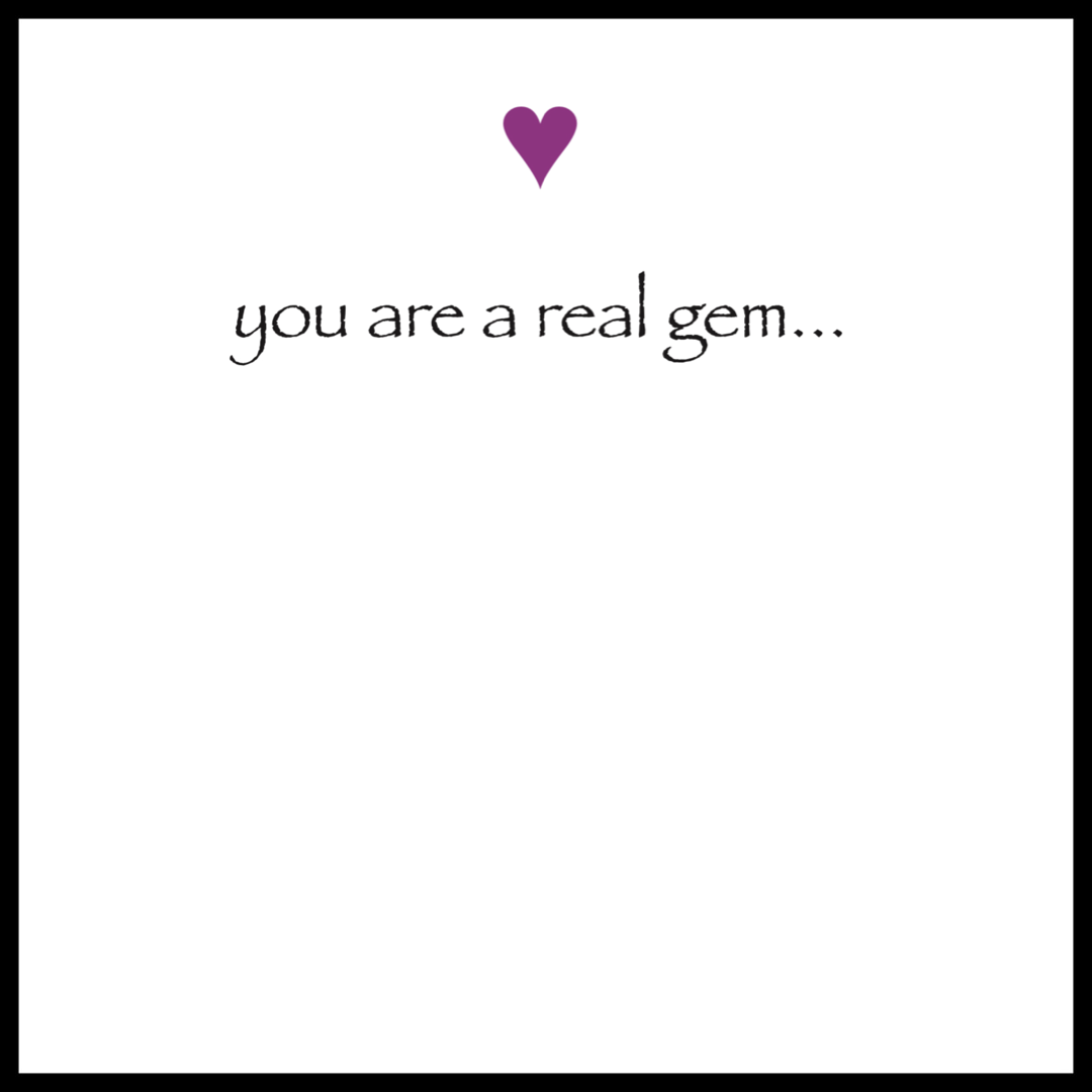 February Amethyst Purple Birthstone Heart with Heart Spoon
