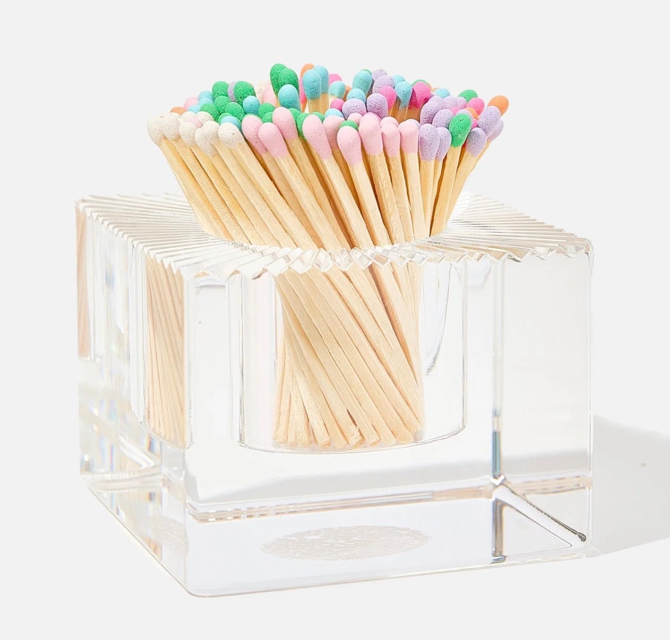 Crystal Look Match Holder with Striker