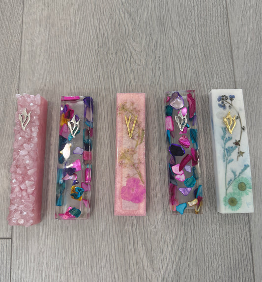 5” resin mezuza case