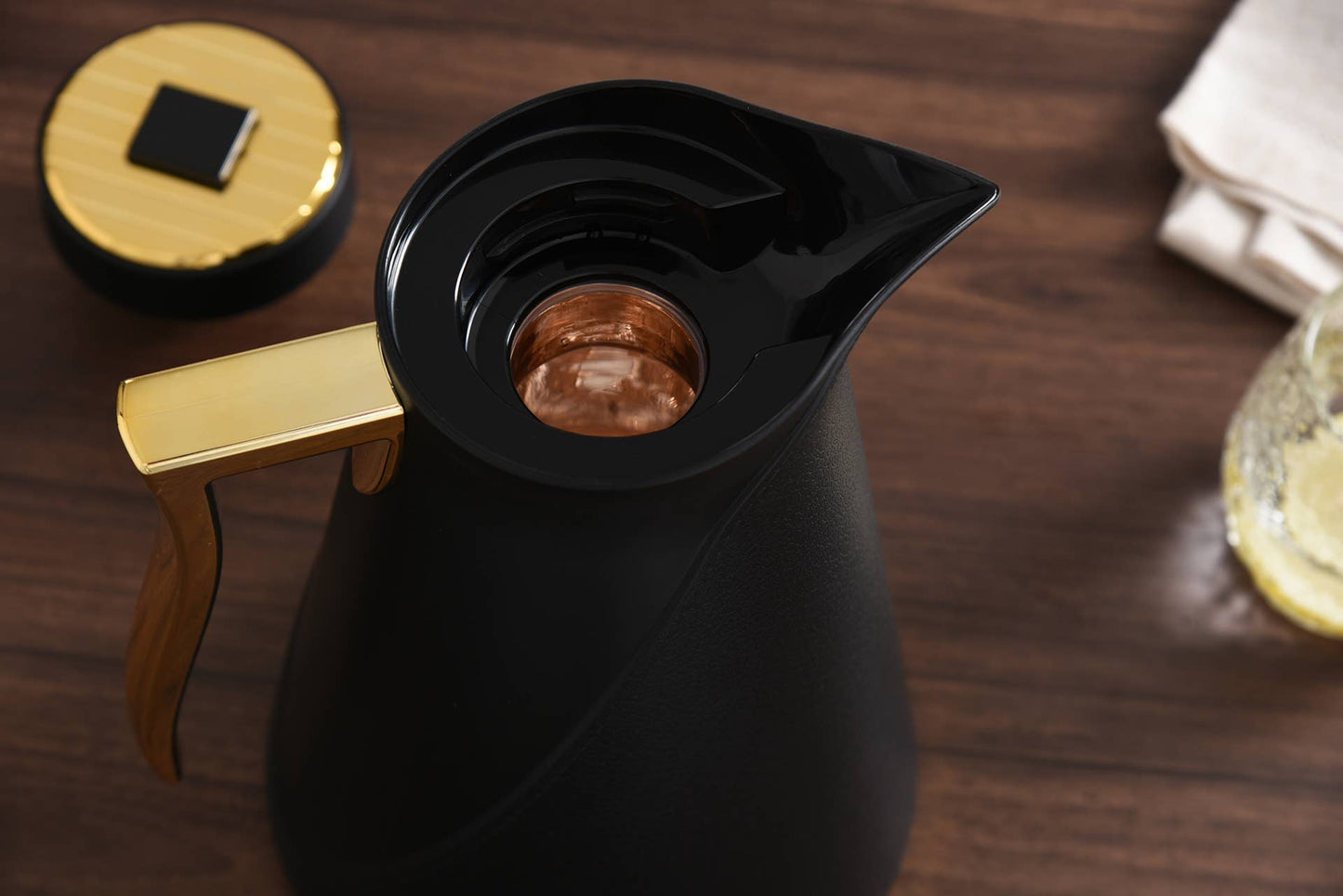 Textured Thermal Carafe- Black