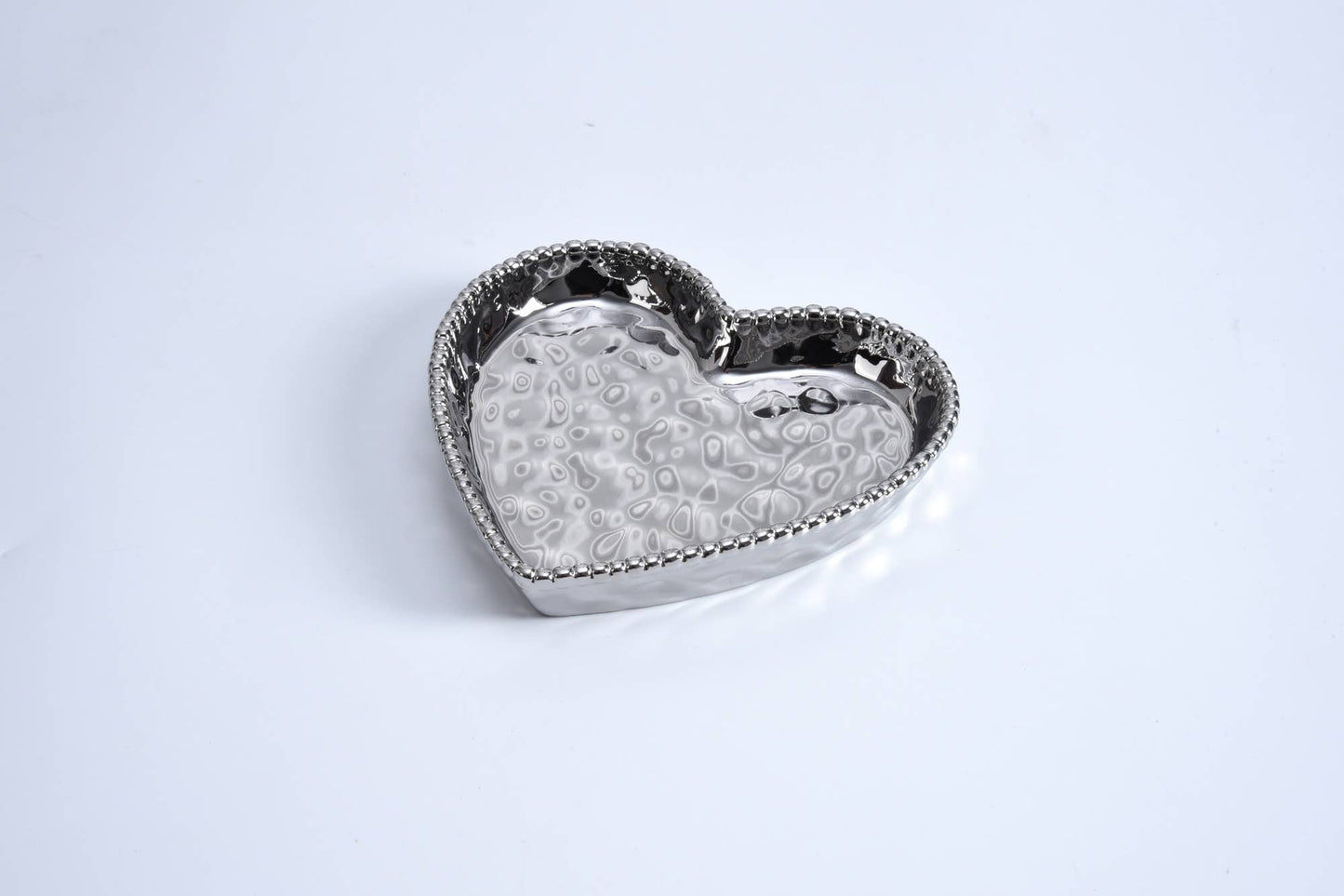 Heart Dish Silver