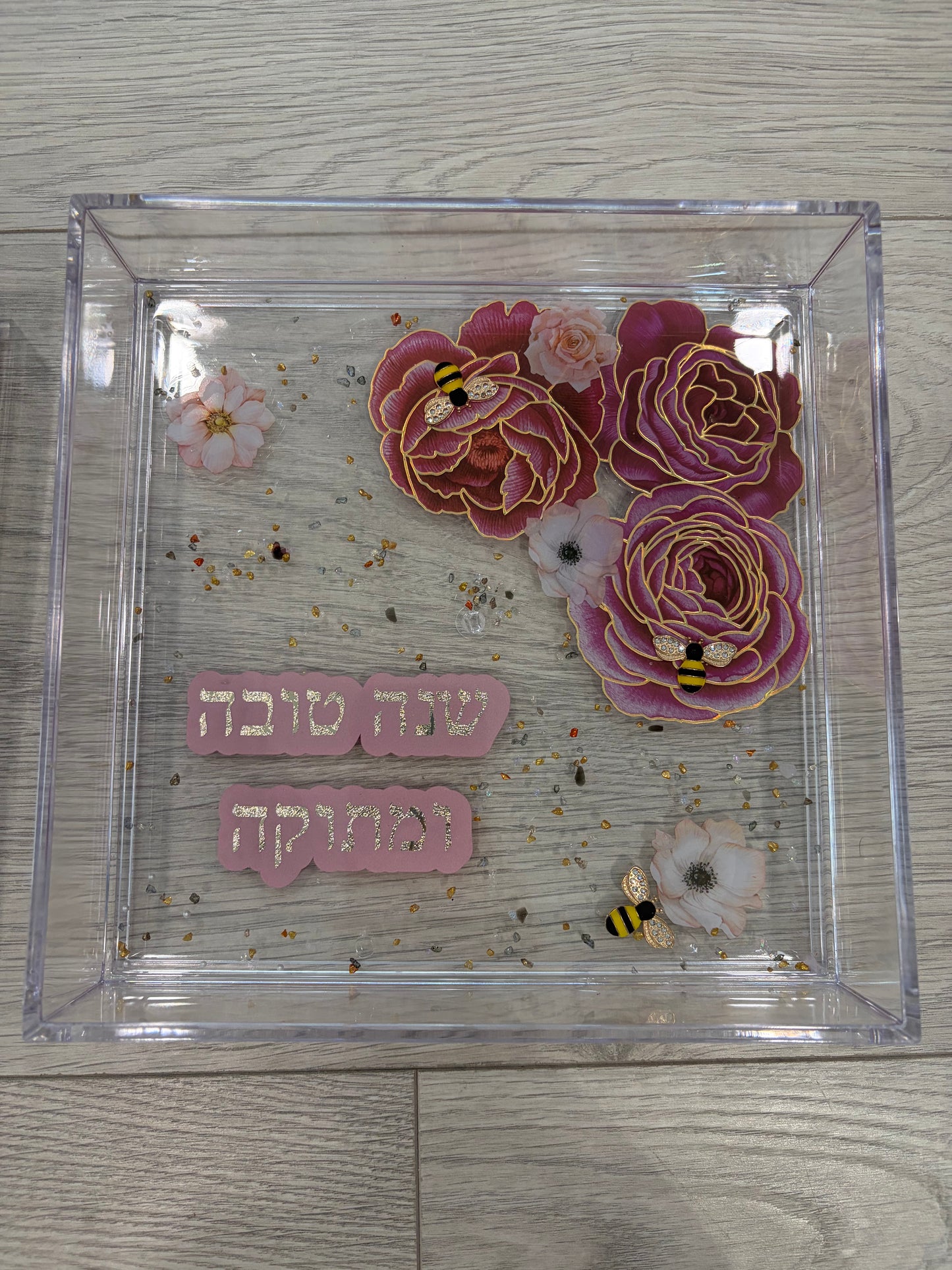 No More Sticky Honey Tray