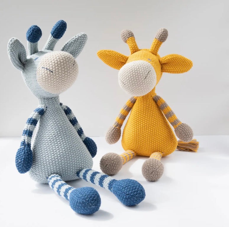 Charming Knit Giraffe