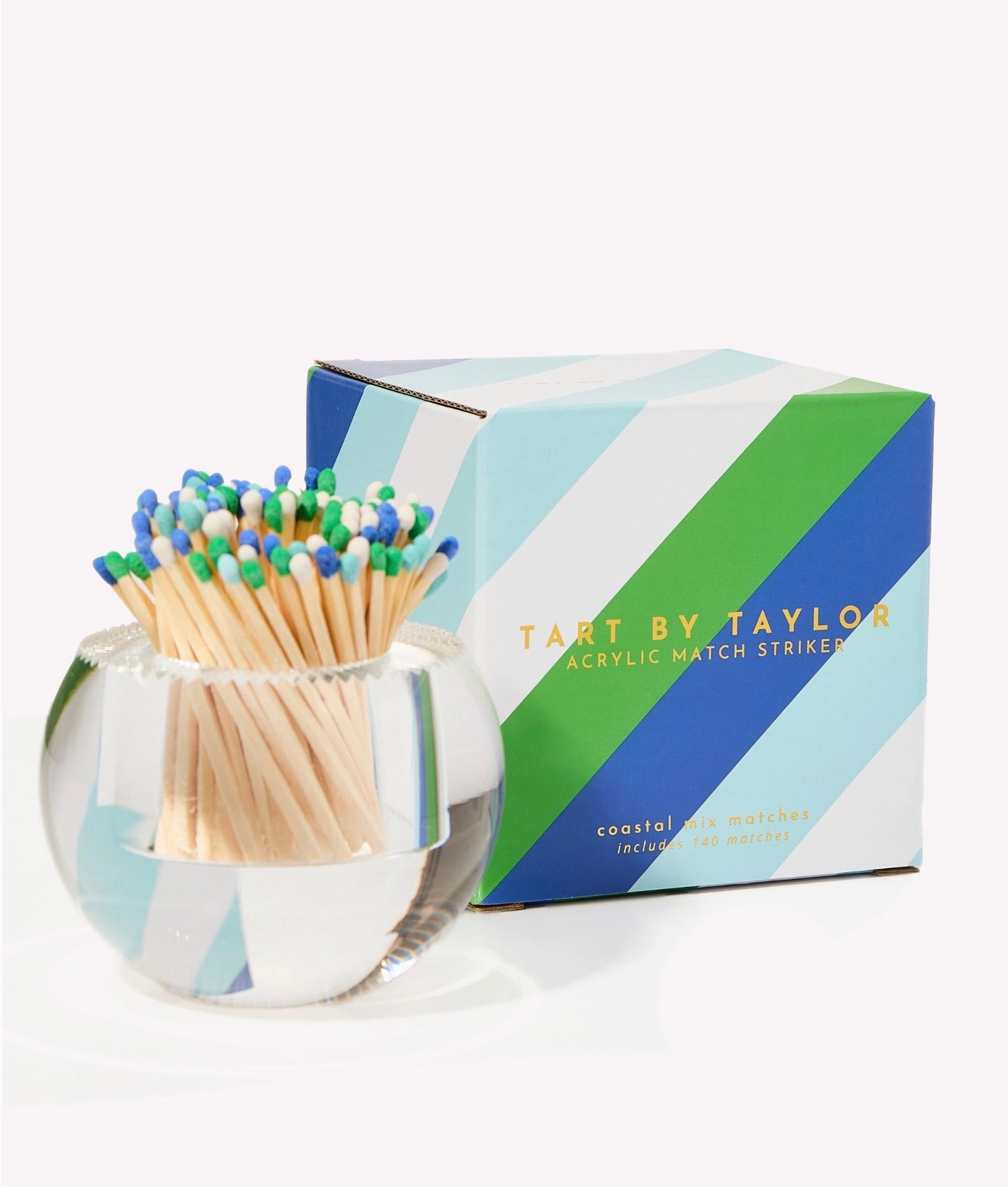 Crystal Look Match Holder with Striker