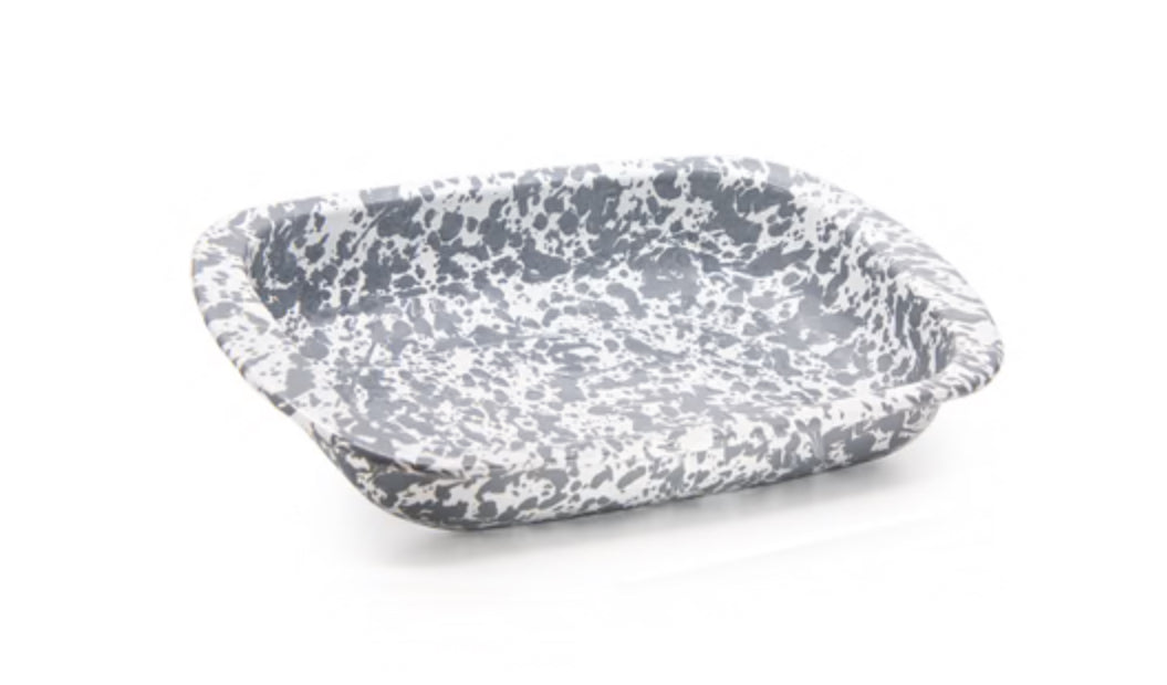 Gray Swirl Baking Pan