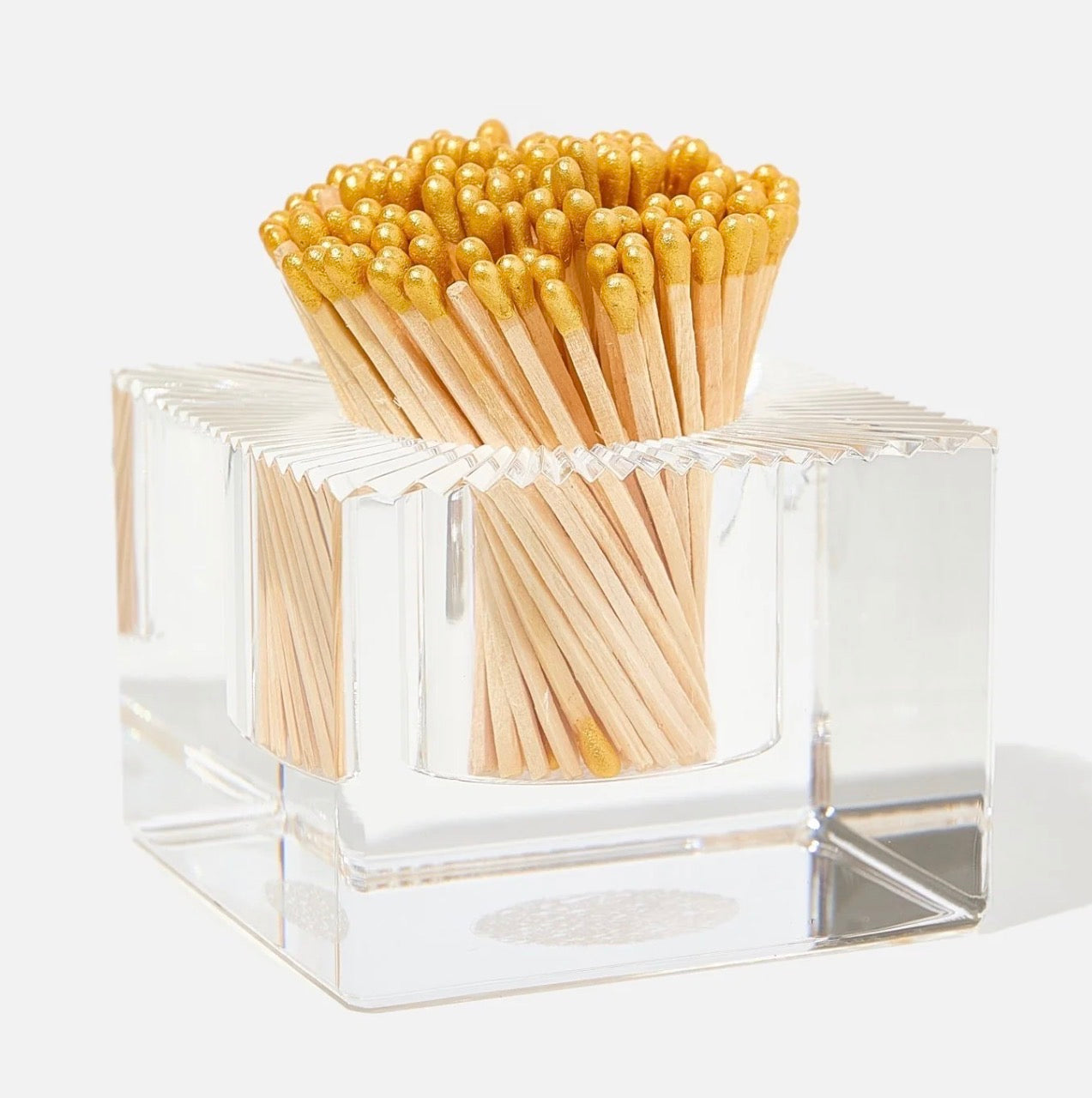 Crystal Look Match Holder with Striker