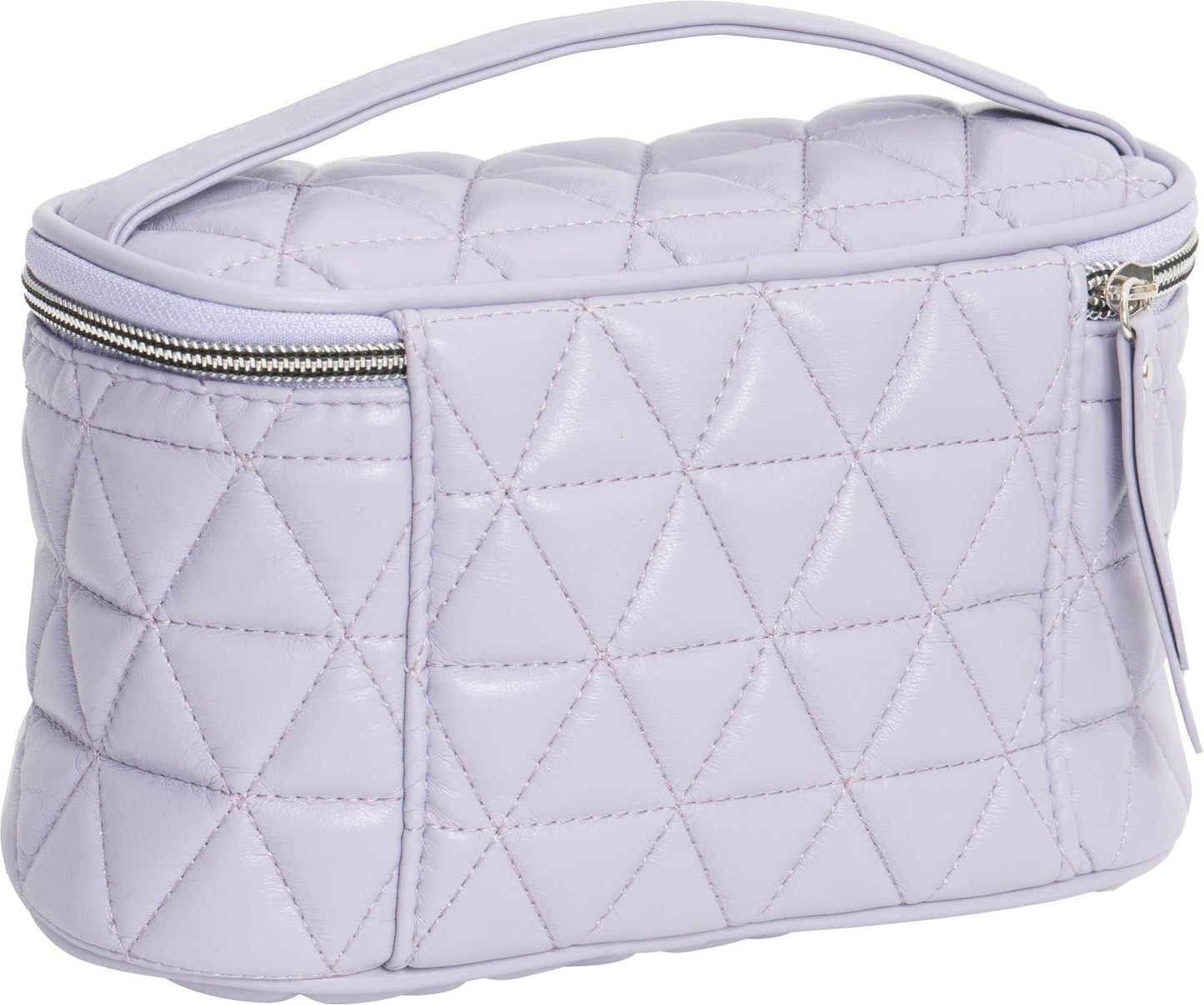 Quilted 4 Piece Cosmetic Bag Set