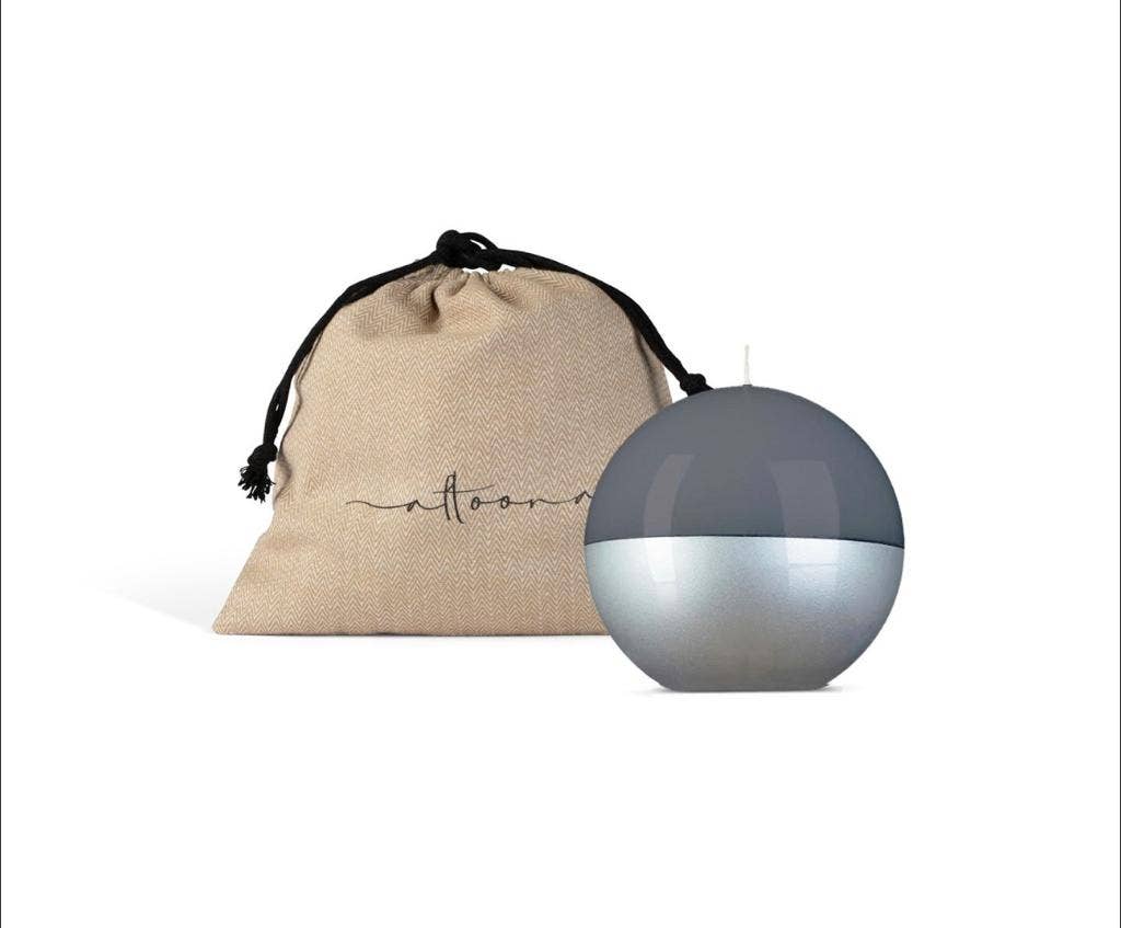 4 inch High Gloss “Metallic” Candle Sphere