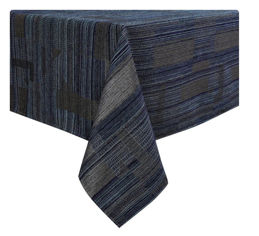 Jacquard Chenille Striped Tablecloth