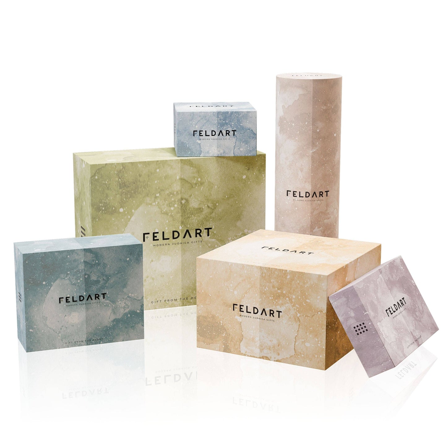 Elevated Stone Tzedakah Box