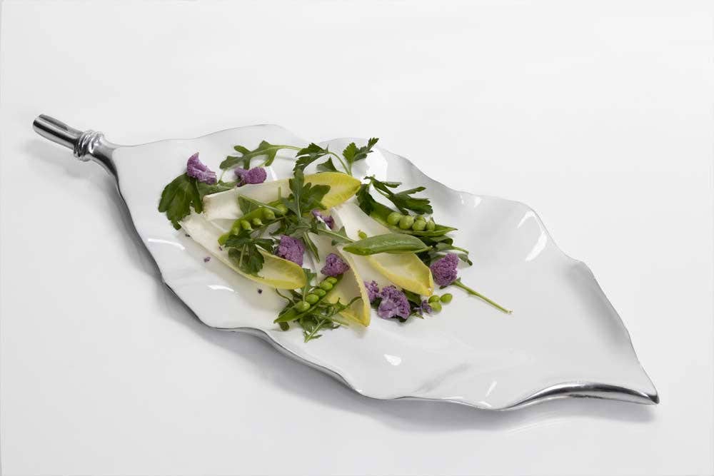 Verdura Leaf Platters