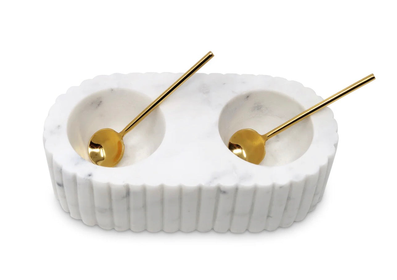 Double well Salt Dish