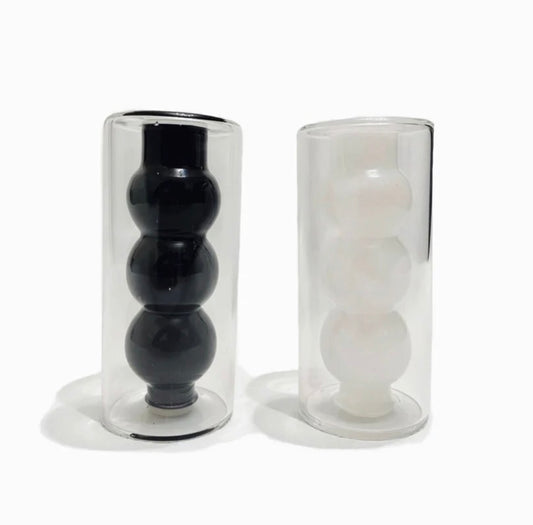 Colored Bubble Salt and Pepper Shakers