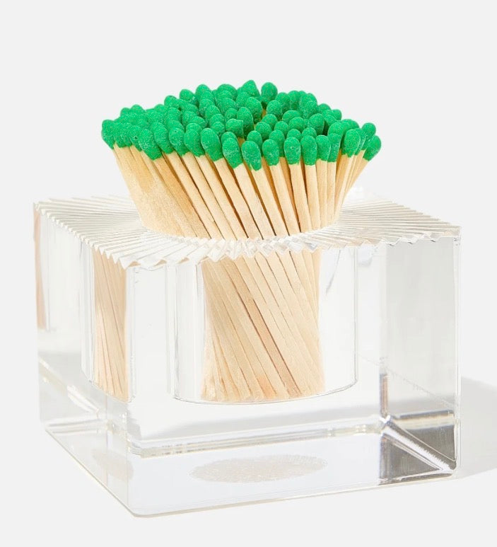 Crystal Look Match Holder with Striker