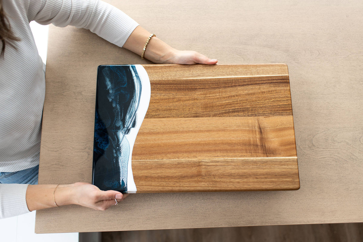 Resin Charcuterie Board - Breadboard 12"x18"