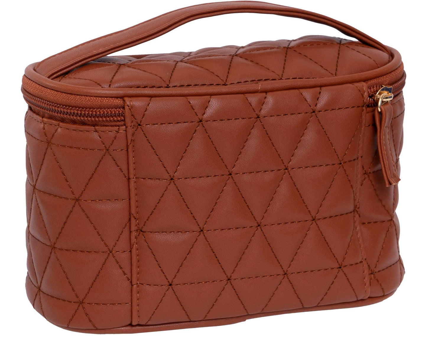 Quilted 4 Piece Cosmetic Bag Set