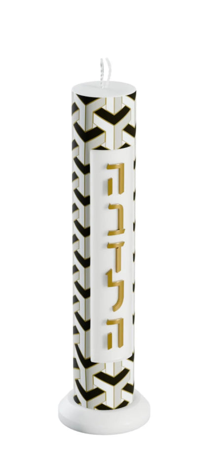 Art Deco Havdala Candle