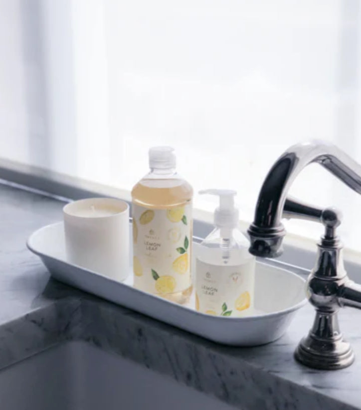 Enamel Oval Basket - Lagoon or White