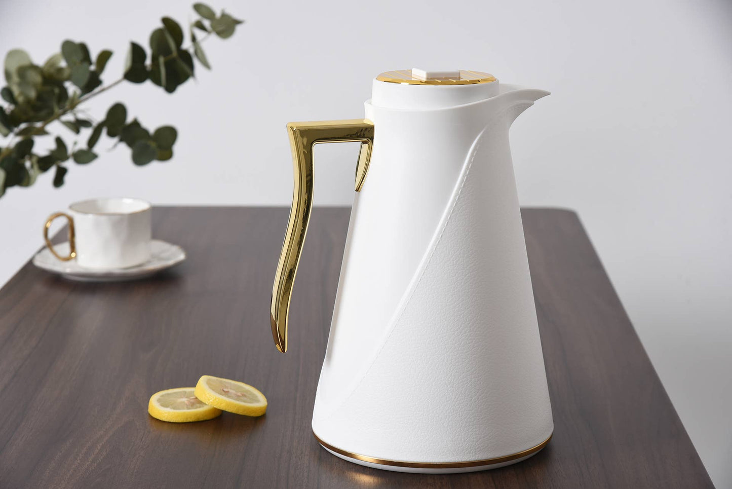 Textured Thermal Carafe - white