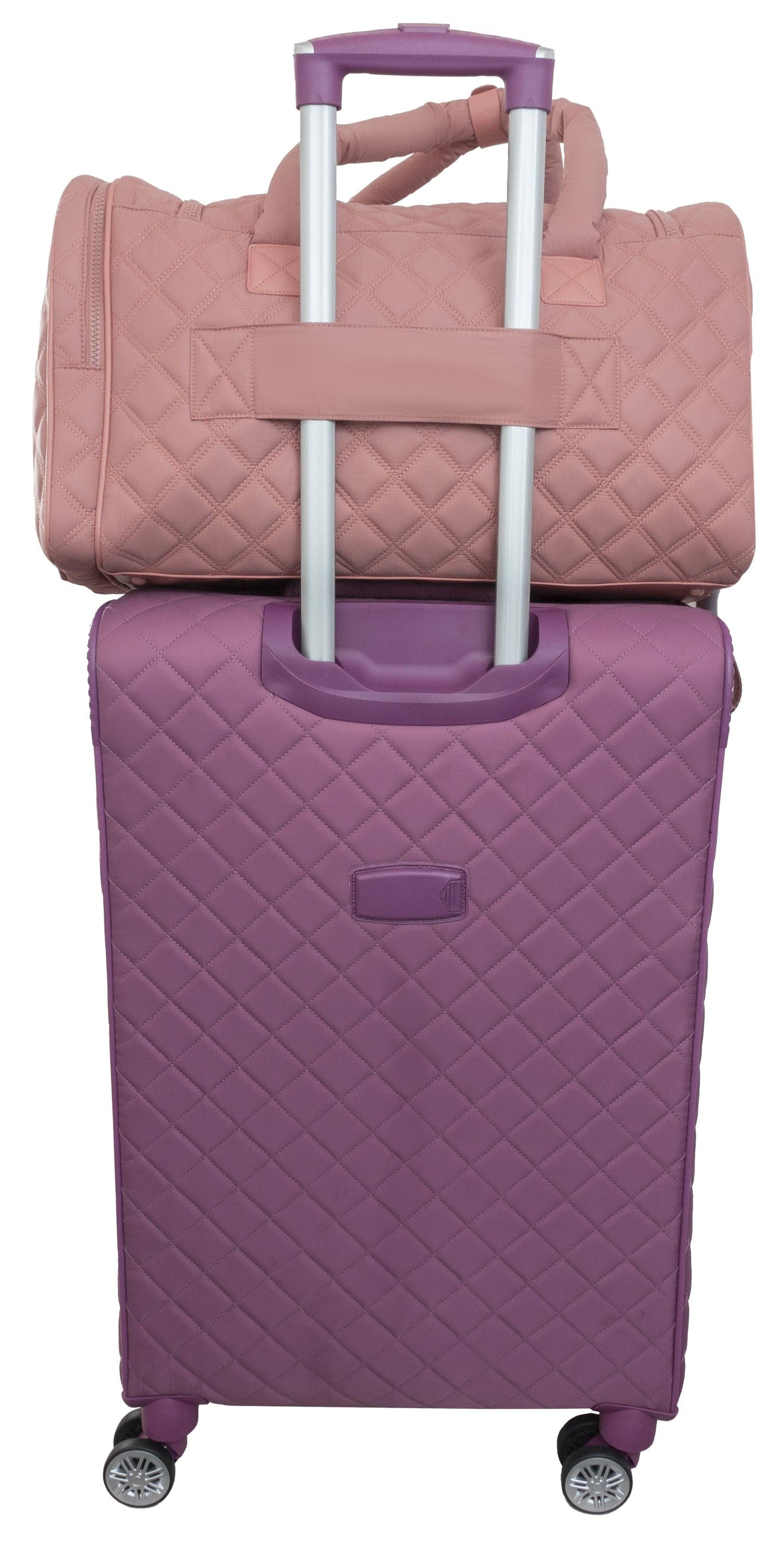 Diamond Quilted Parachute Nylon Duffel