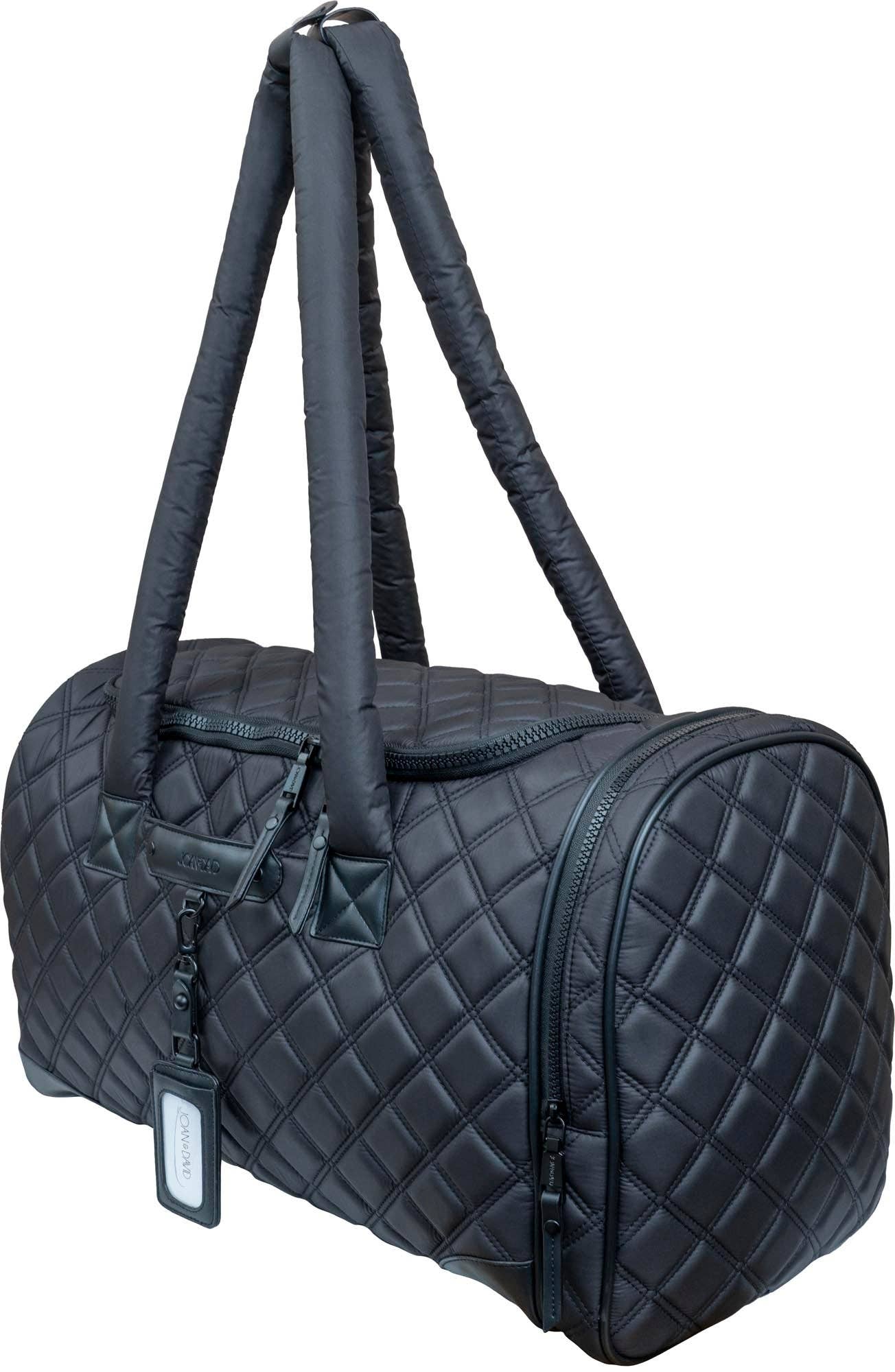 Diamond Quilted Parachute Nylon Duffel