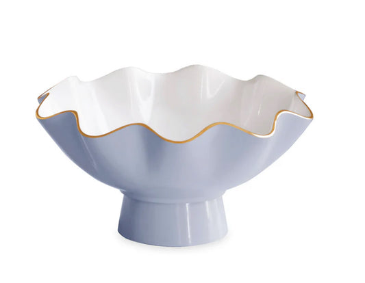 Beatriz Ball Small Pedestal - Periwinkle