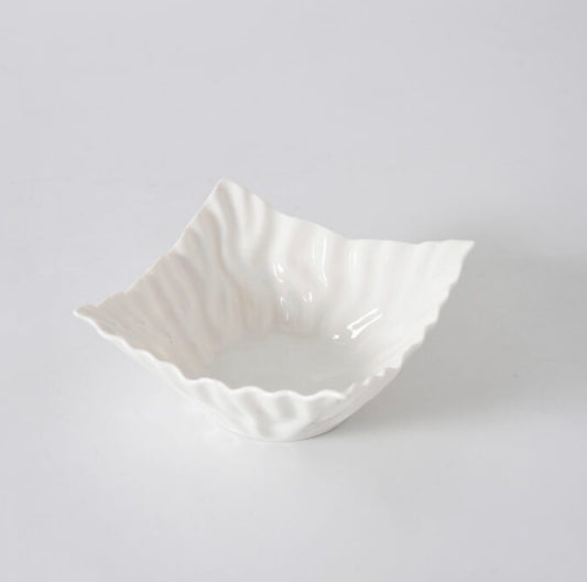 Square snack/dip bowl