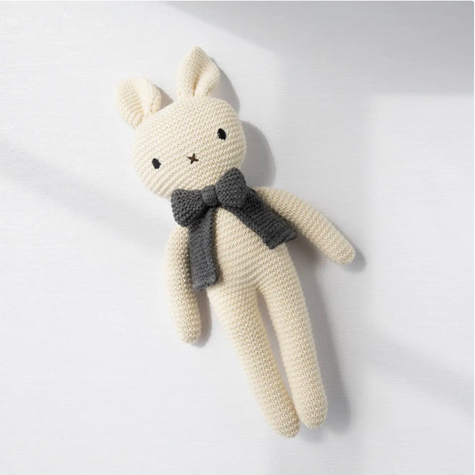 Cotton Knit Bunny with vest & bowtie