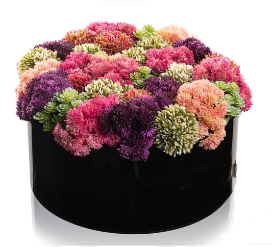 Round Floral Bencher Centerpiece