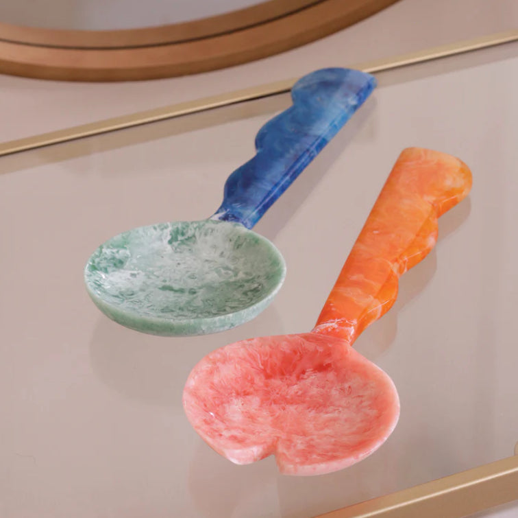 Resin Rio Oval Bowl and Servers