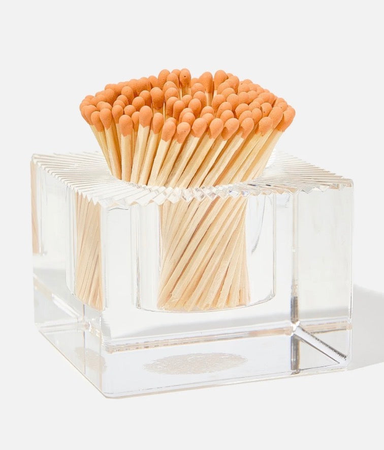 Crystal Look Match Holder with Striker