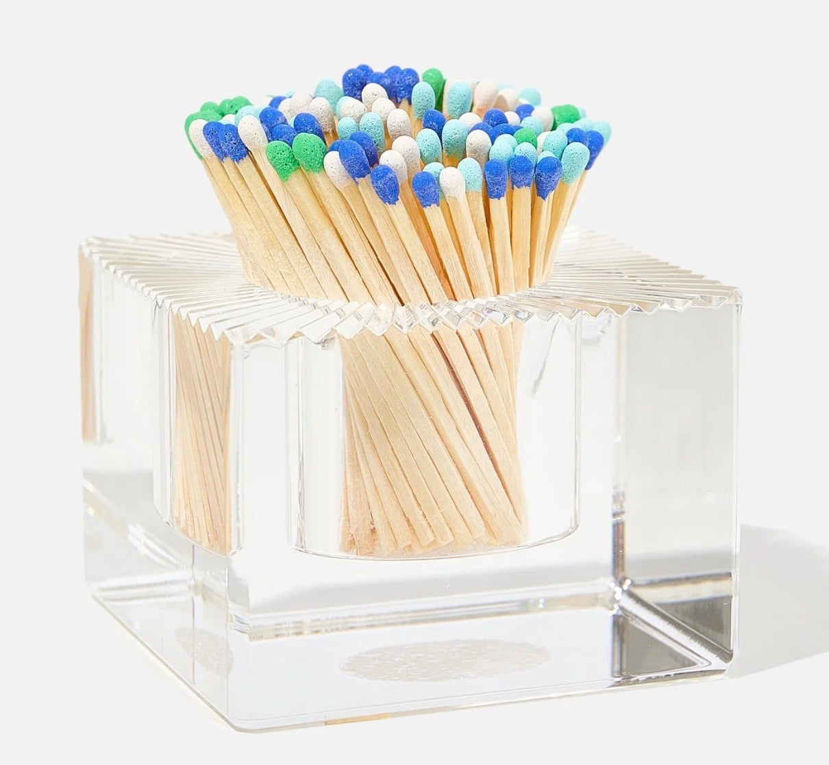 Crystal Look Match Holder with Striker
