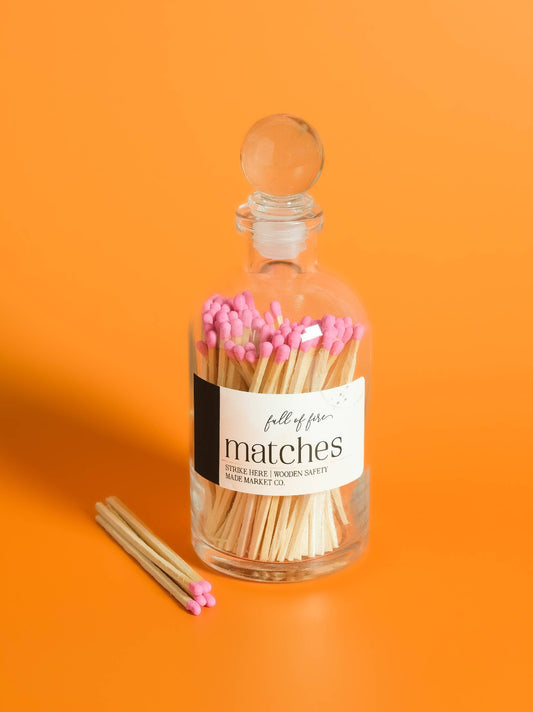 Full of Fire Hot Pink Matches