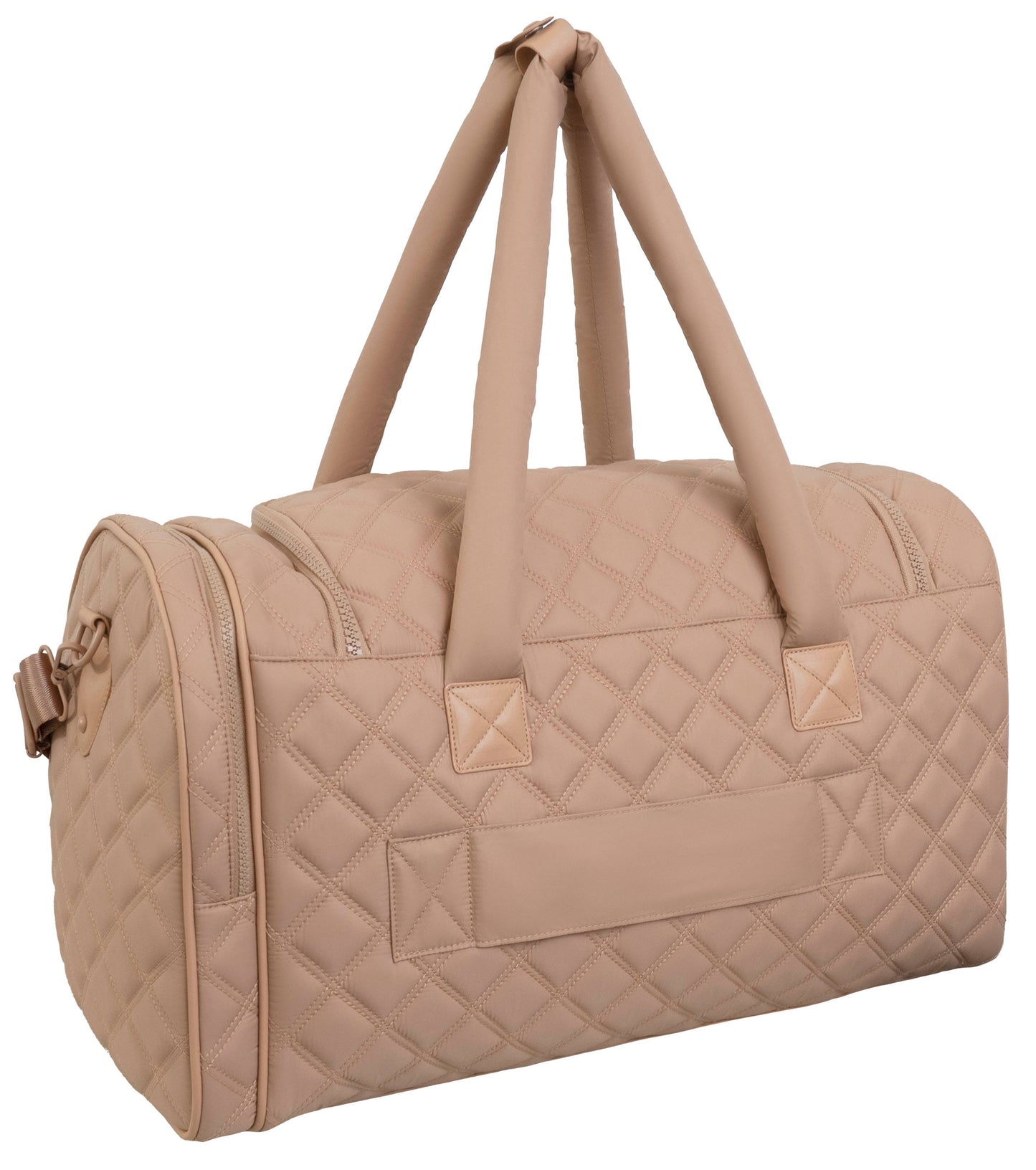 Diamond Quilted Parachute Nylon Duffel