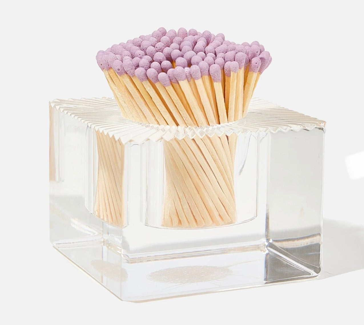 Crystal Look Match Holder with Striker