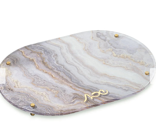 Hadlakas Neiros Agate Tray