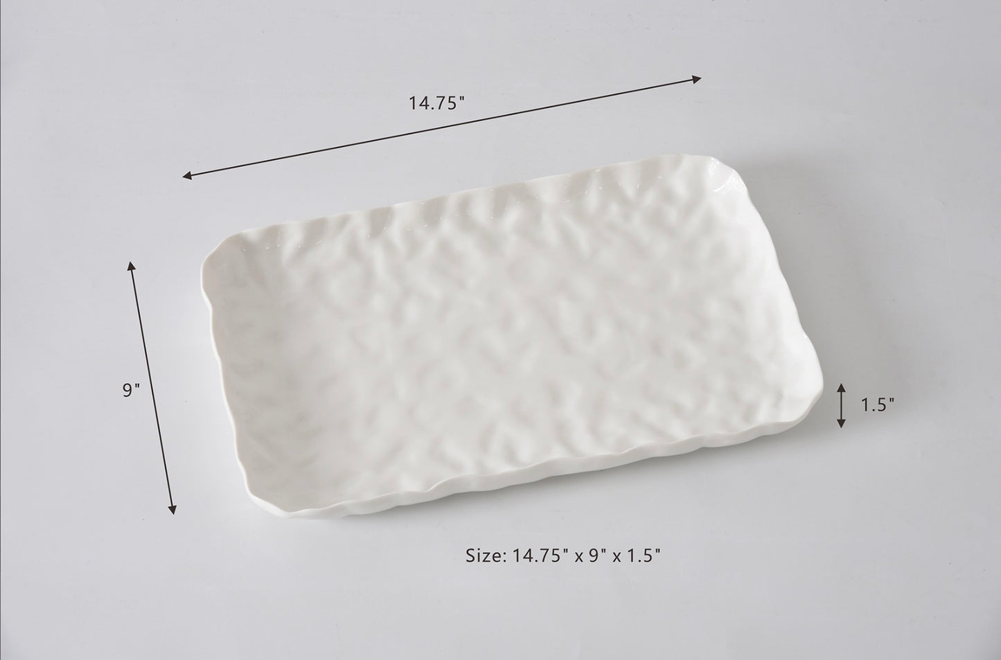 Medium White Platter