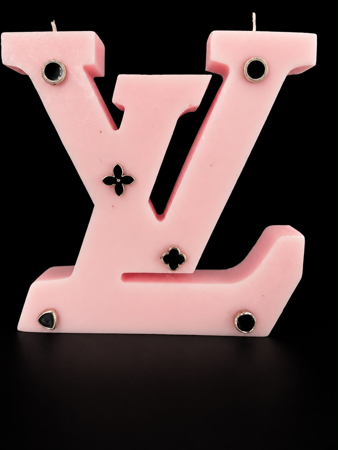 Designer Emblem Candle